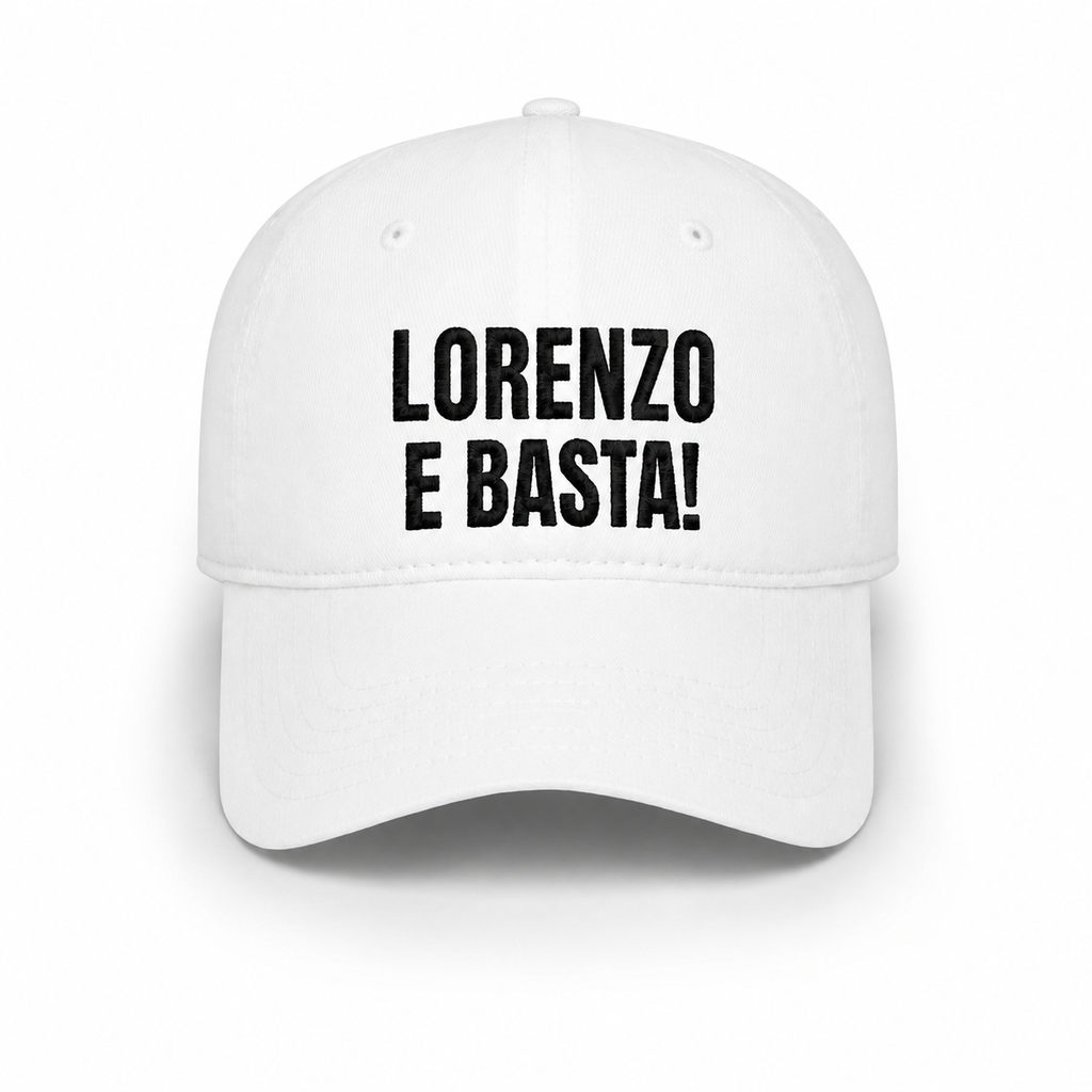 LEI/LUI E BASTA! SCRITTA NERA-Bluntwear