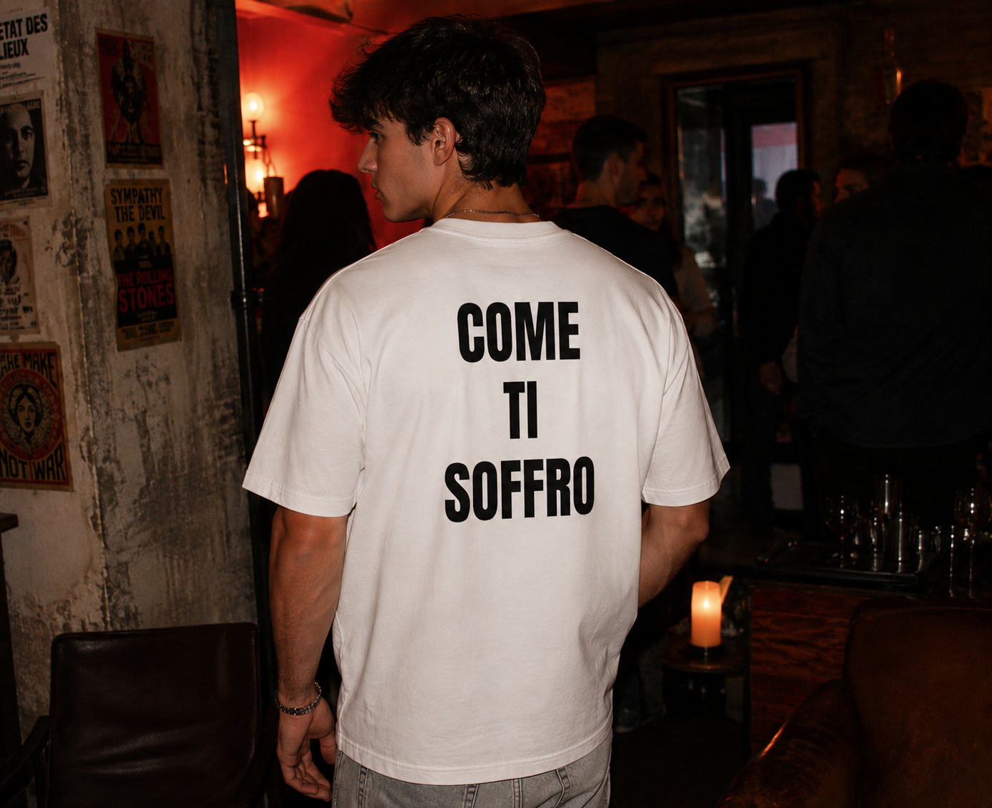 COME TI SOFFRO T-Shirt-Bluntwear