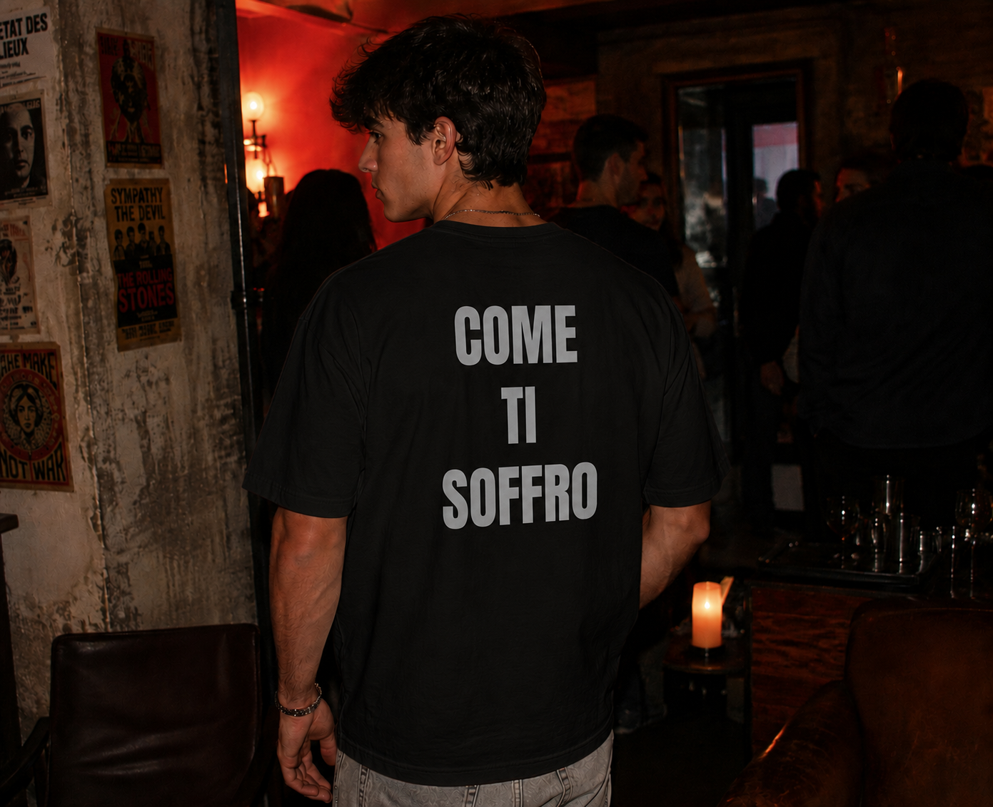 COME TI SOFFRO T-shirt-Bluntwear