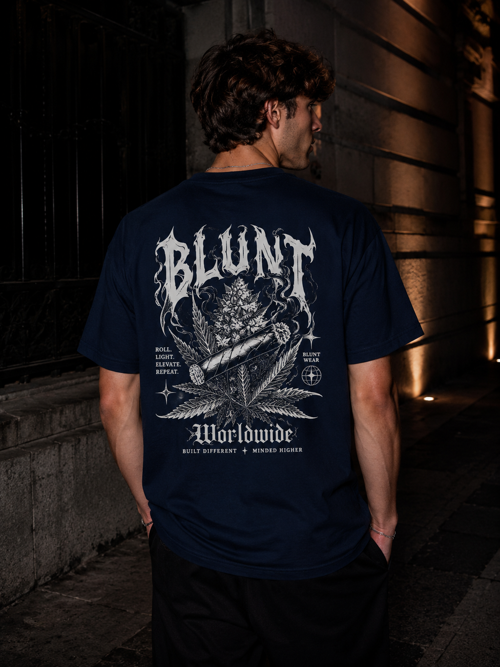 BLUNT WORLDWIDE TEE- Bluntwear