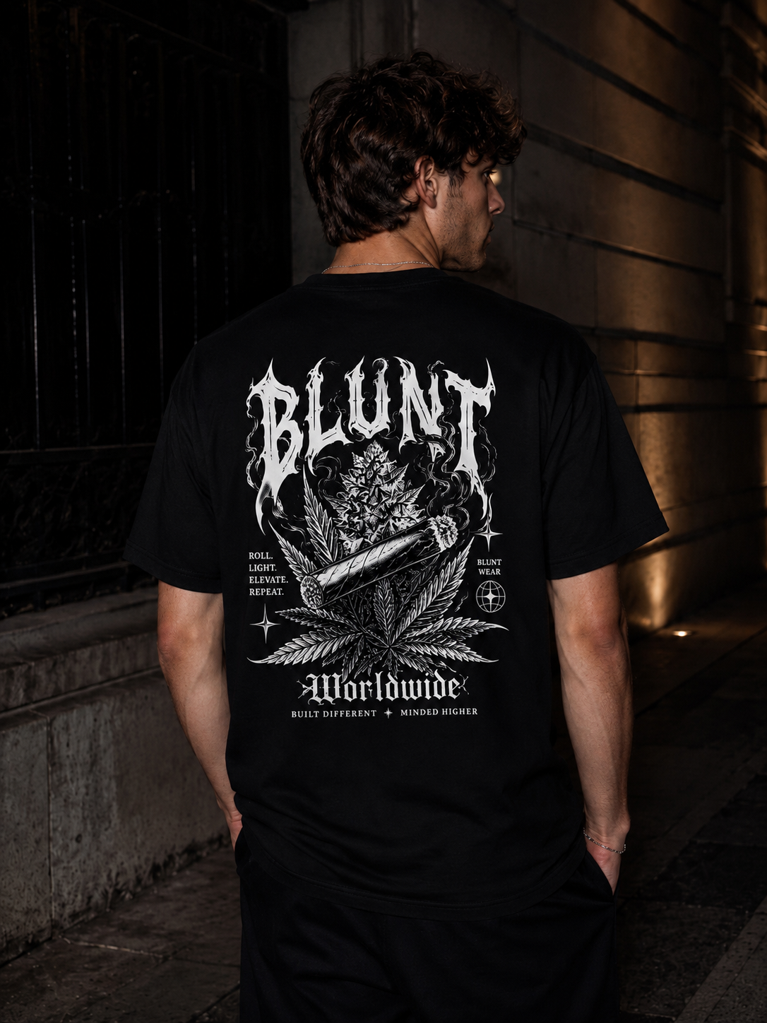 BLUNT WORLDWIDE TEE- Bluntwear