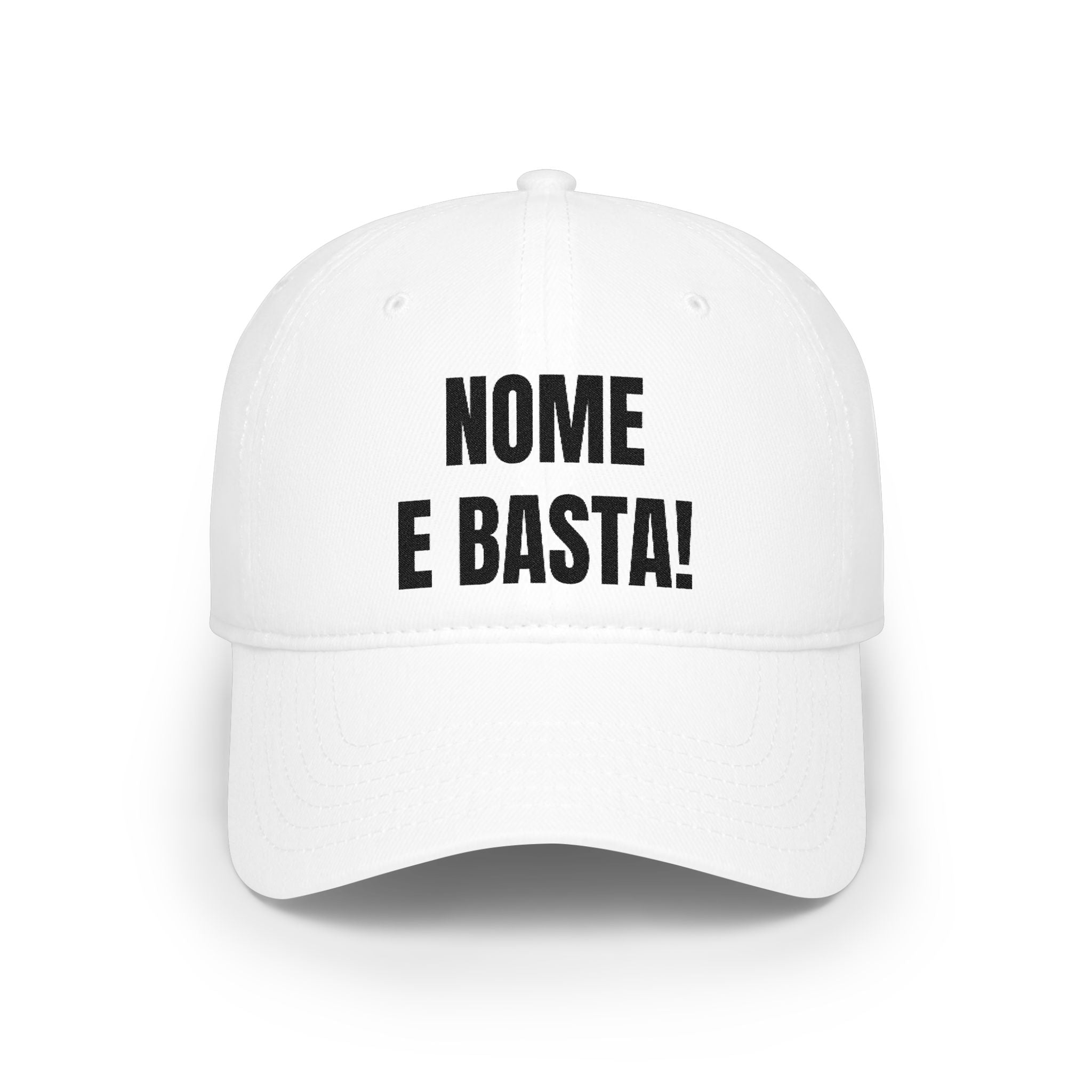 LEI/LUI E BASTA! SCRITTA NERA-Bluntwear